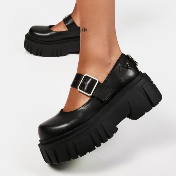 MOOD Shoes - Mood NEVER SAY SORRY  Platform Mary Janes ( BRAND NEW !!! )